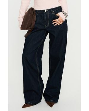 Princess Polly Serenitia Relaxed Jeans - Blue