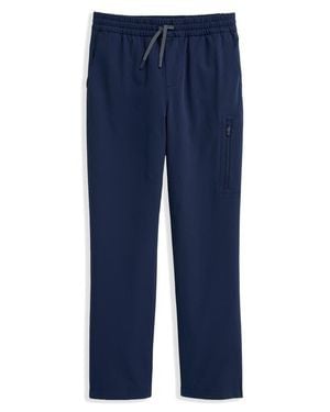 Vineyard Vines Kids' On-The-Go Stretch Cotton Pants - Blue