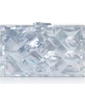 freya rose Athena Mother Of Pearl Bag - Blue