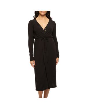 Felina Lena Robe - Black