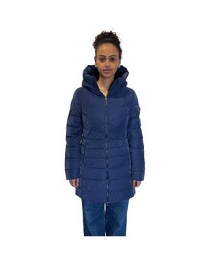 Woodpecker Long Robin Medium Weight Coat - Blue