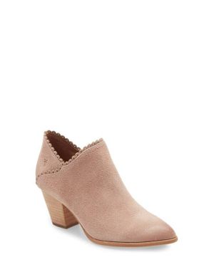 Frye Reed Block Heel Bootie - Brown