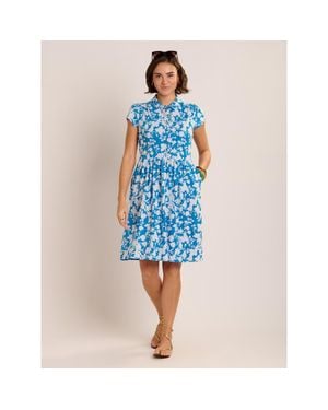 Brakeburn Andriana Dress - Blue