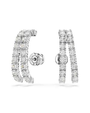 Swarovski Matrix Ear Cuffs - White
