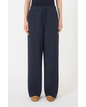 Weekend by Maxmara Jersey Drawstring Waist Pants - Blue