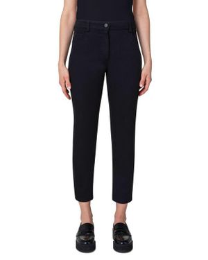 Akris Punto Maru Ankle Tapered Leg Jeans - Blue