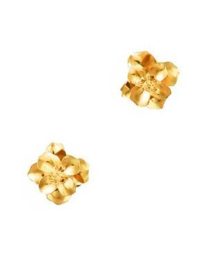 Deepa Gurnani Siran Earrings - Metallic