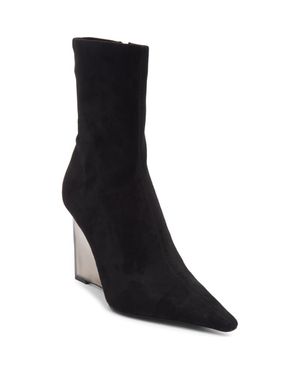 Jeffrey Campbell Beth Ann Wedge Bootie - Black