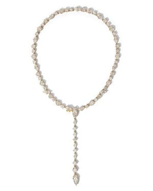 Nadri Riviera Convertible Y-Necklace - Metallic