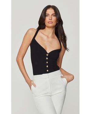 Generation Love Retta Rib Bodysuit - Black