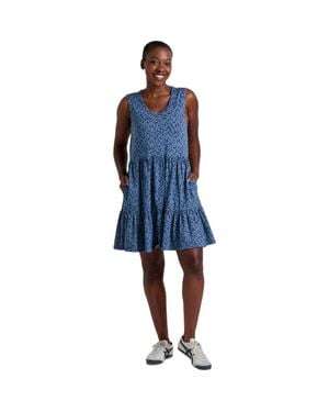 Toad & Co. Marley Tiered Tank Dress - Blue