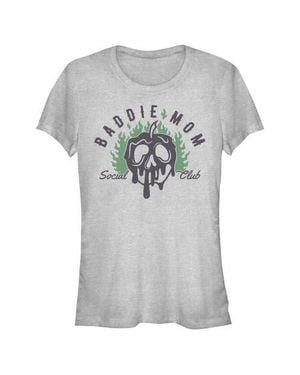 Disney Junior's Baddie Mom Social Club T-Shirt - Gray