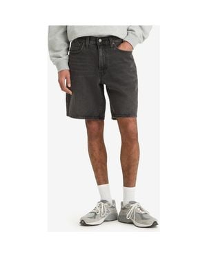Levi's 468 Stay Loose Denim Shorts - Black