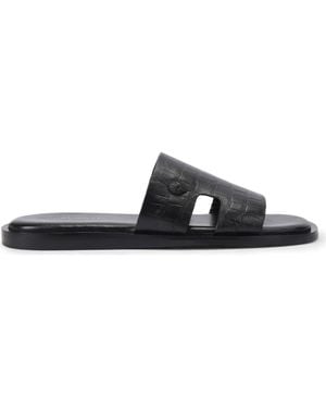 Kurt Geiger Bond Cutout Slide Sandal - Black