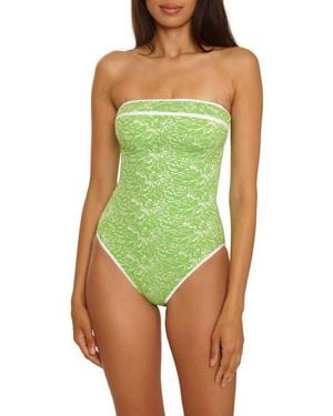 Becca Waterlily One-Piece Swimsuit - Green