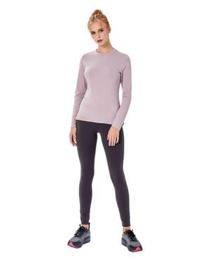 Rebody Active Pima Going Long Sleeve Top - Purple