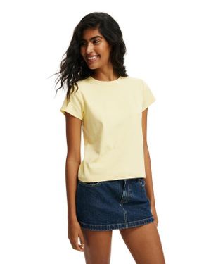 Cotton On 90S Baby Tee - Blue