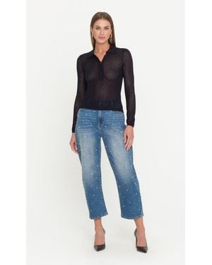 Generation Love Cobel Pearl Barrel Jeans - Blue