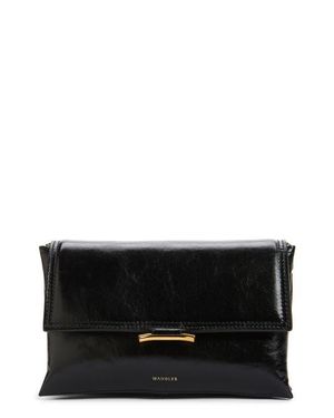 Wandler Ida Trio Leather Clutch - Black