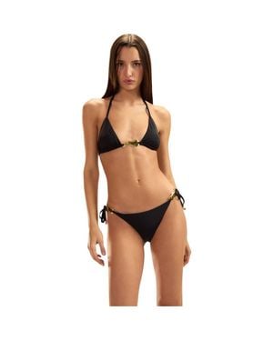 Cynthia Rowley String Bikini Top - Black
