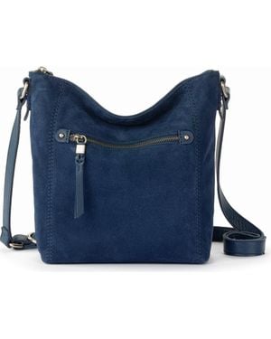The Sak Ashland Leather Crossbody Bag - Blue