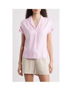 Beach Lunch Lounge Denise Stripe Shirt - Pink