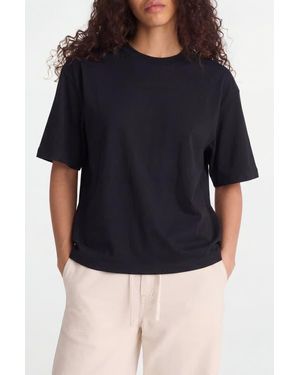 Solomon & Sage S&G Relaxed Cotton T-Shirt - Black