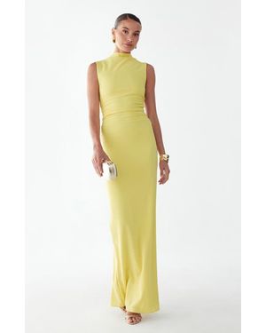 BWLDR Lana Maxi Dress - Yellow