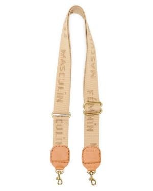 Clare V. Adjustable Crossbody Strap - White