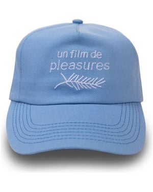 Pleasures Film Snapback Baseball Cap - Blue