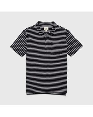 Surfside Supply Michael Stripe Polo - Blue