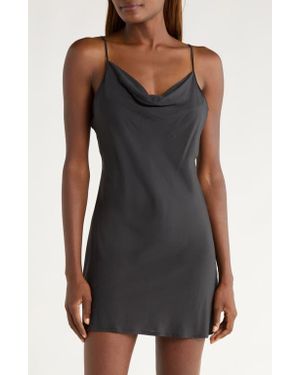 Natori Sleek Chemise - Black