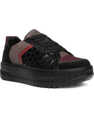 Ara Mamba Platform Sneaker - Black