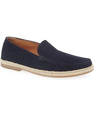 J.M. Weston Uzes Espadrille Loafer - Blue