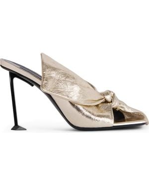 Givenchy Boudoir Bow Sandal - White