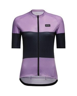 Gore Wear Spirit Stripes Jersey - Purple