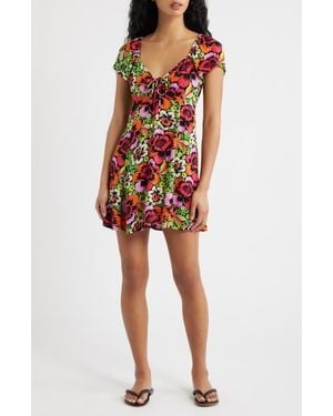 Rip Curl Blooming Minidress - Red