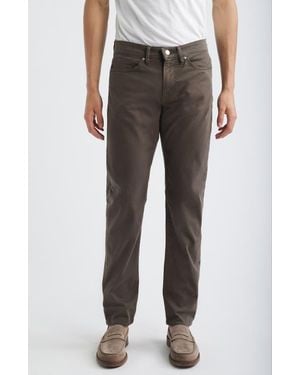 FRAME L'Homme Slim Fit Five-Pocket Twill Pants - Gray