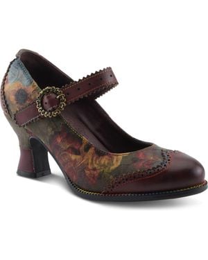 Spring Step Macias Mary Jane Pump - Brown