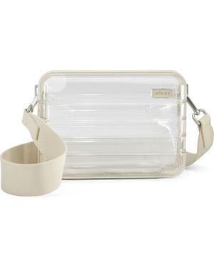 AWAY The Mini Stadium Crossbody Bag - White