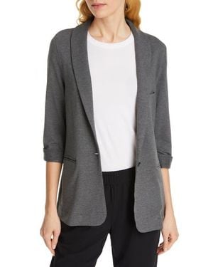 Joie Neville Knit Blazer - Gray