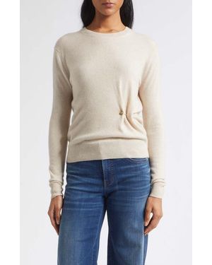 Veronica Beard Frankie Crewneck Sweater - Blue