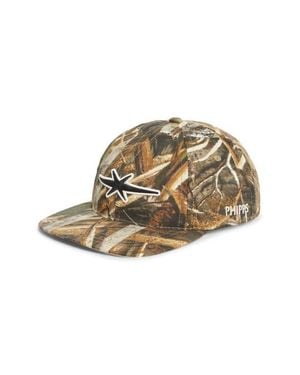 Phipps Star Logo Embroidered Classic Adjustable Baseball Cap - Metallic