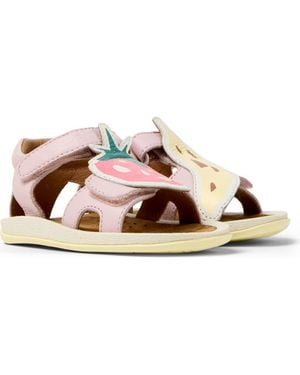 Camper Kids' Bicho Twins Mismatch Sandal - Pink
