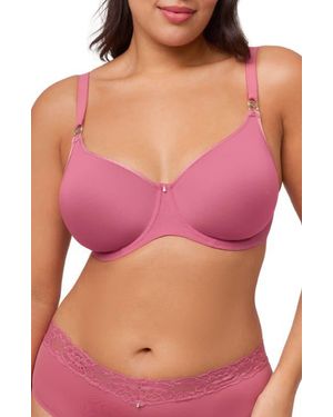 Montelle Intimates Spacer Underwire Bra - Pink
