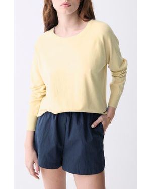 DELUC Lorriane Crewneck Sweater - Blue