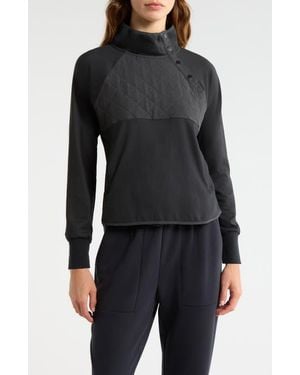 Swannies Ellis Colorblock Pullover - Black