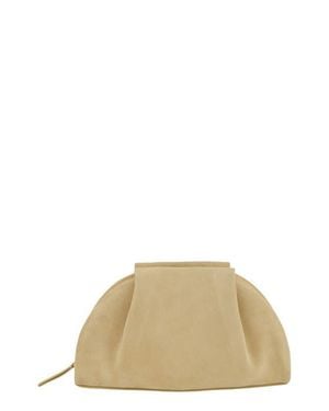Vince Ava Suede Clutch - Natural