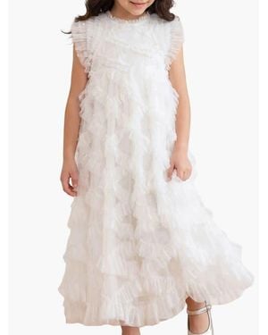 Needle & Thread Kid's Genevieve Kids Gown - White