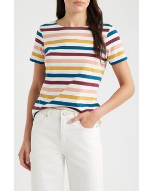 Seasalt Cornwall Sailor Stripe T-Shirt - Multicolor